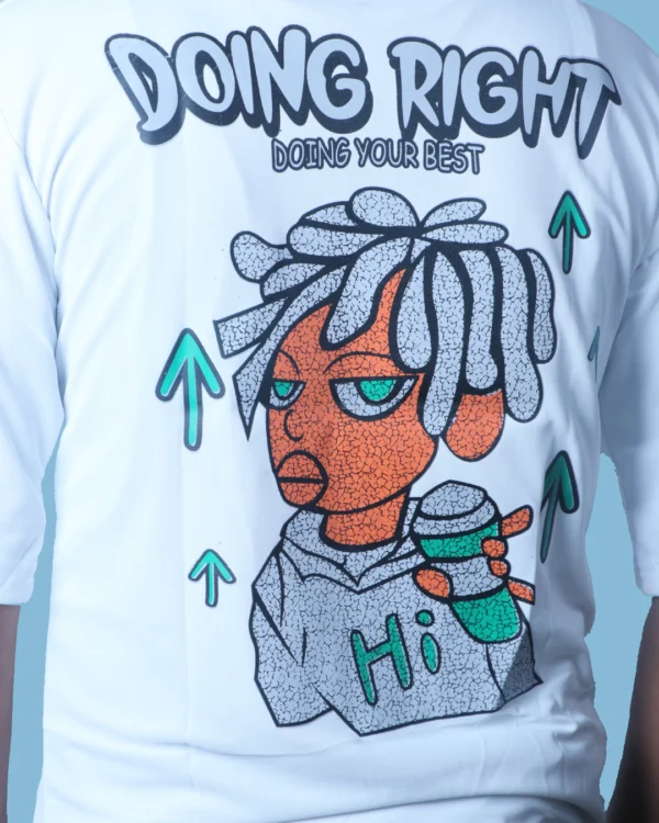 Top Pick: White Oversized T-Shirt for Men at ₹399 | Artist Gully - Image 3