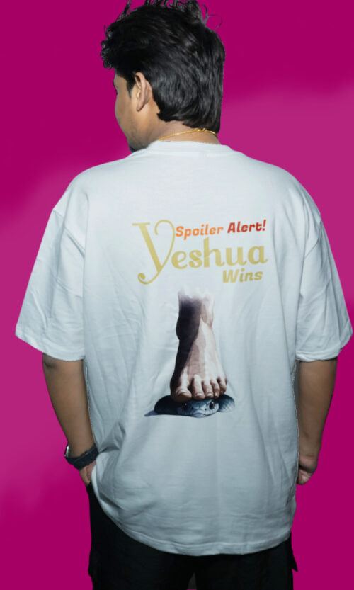 Yeshua Christian T-Shirt for Men and Women – Oversized Faithwear – Artist Gully