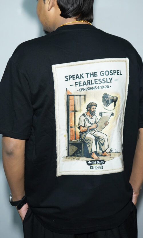 Jesus Christian T-Shirt for Men and Women – Oversized Faithwear – Artist Gully