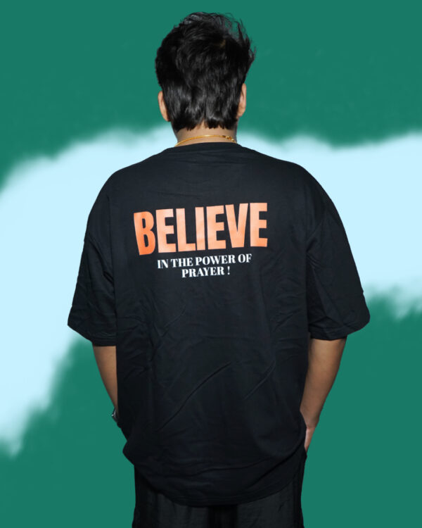 Believe Christian Oversized T-Shirt for Men and Women – Artist Gully