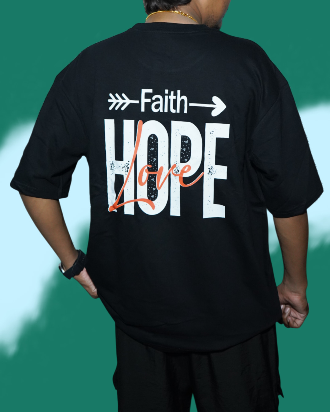 Faith Hope Love Christian T-Shirt for Men and Women – Artist Gully