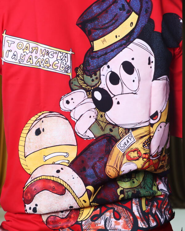 Premium Red Cotton T-Shirt for Men – Oversized Drop Shoulder Tee by Artist Gully