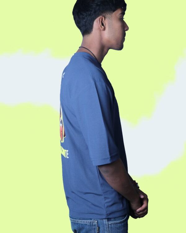 Dark Blue T-Shirt for Men – Summer Drop 2025 by Artist Gully Store - Image 2